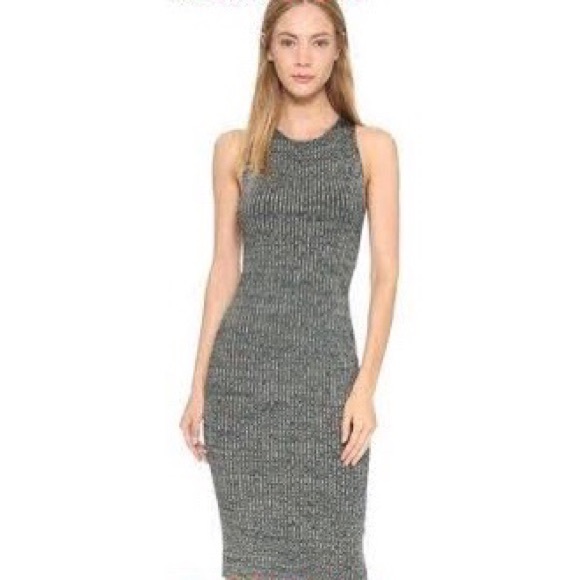 Ronny Kobo Varvara Textured Bodycon Midi Sleeveless Dress XS - Picture 2 of 12